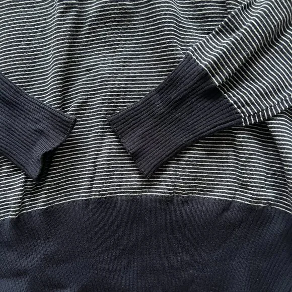 NWOT Giuliva Heritage Domitilla Striped Wool Turtleneck Sweater